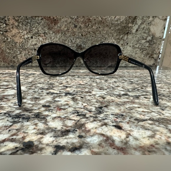 Versace Crystal Embellished Black Gradient Sunglasses main image 8